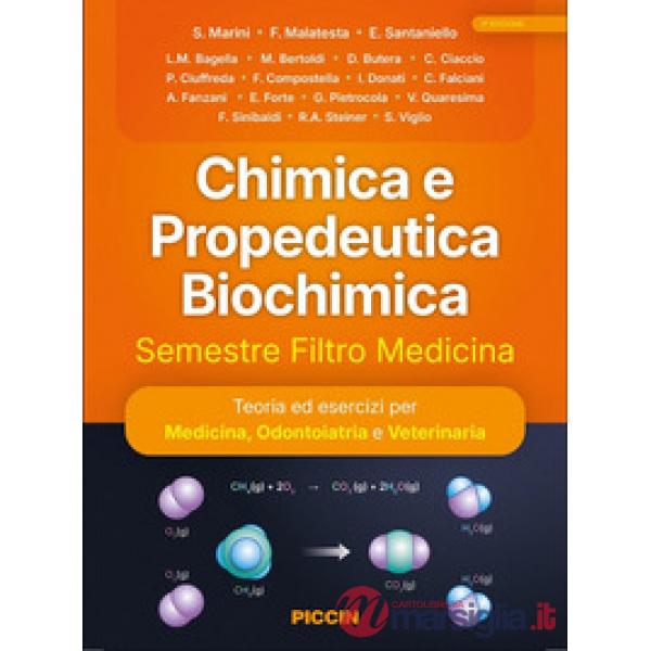 Chimica e propedeutica biochimica. Semestre filtro medicina