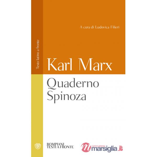 Quaderno Spinoza. Testo latino a fronte