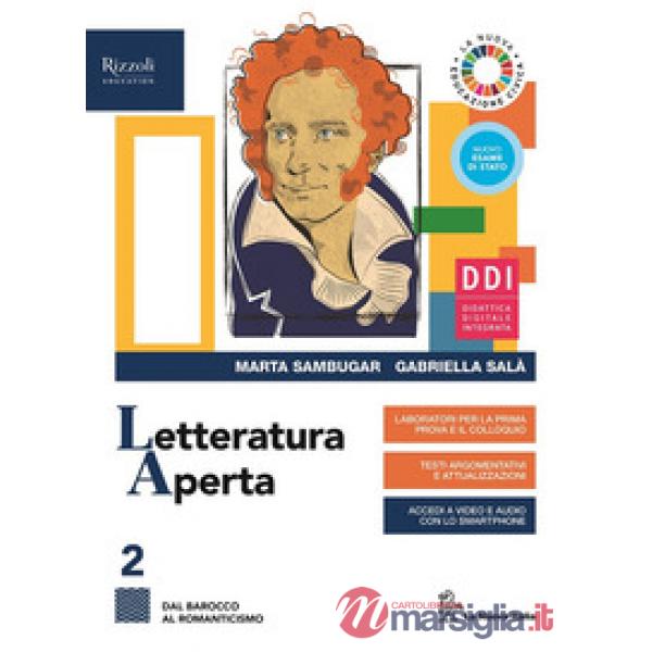 LETTERATURA APERTA LIBRO MISTO CON LIBRO DIGITALE