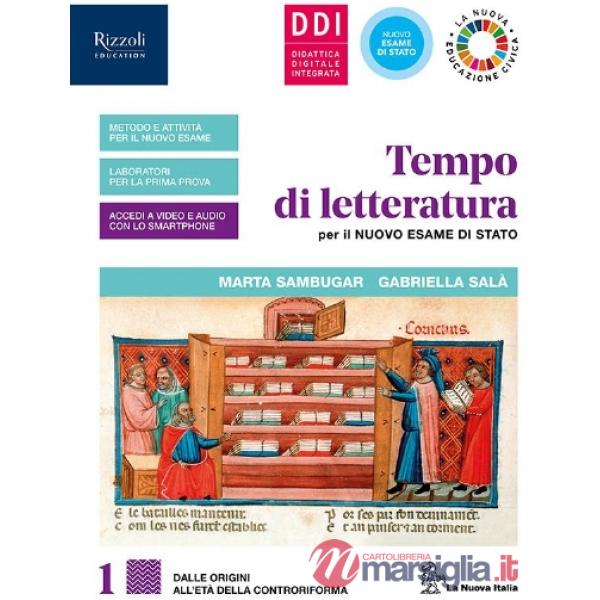 TEMPO DI LETTERATURA PER IL NUOVO ESAME DI STATO VOL. 3 + LABORATORIO