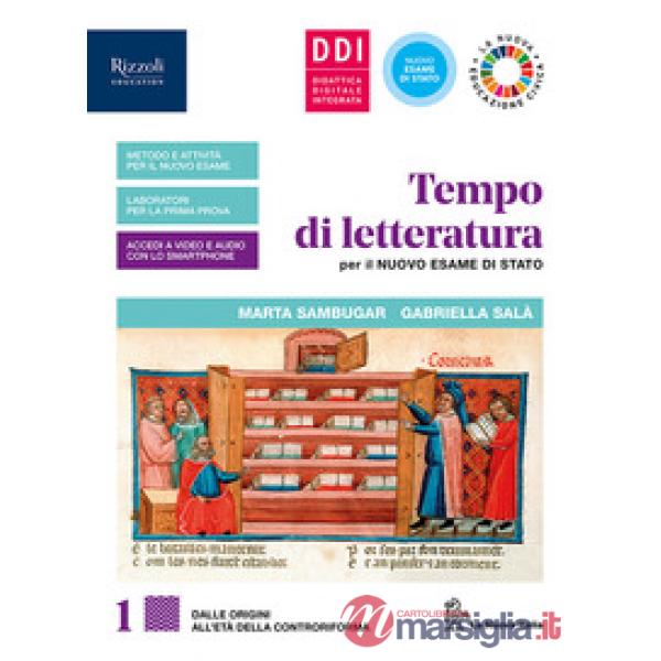 TEMPO DI LETTERATURA PER IL NUOVO ESAME DI STATO VOL. 1 + LAB. + TESTI