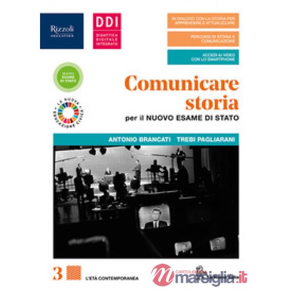 COMUN. STORIA PLUS 3 VOL + FASC + ES. STATO SET