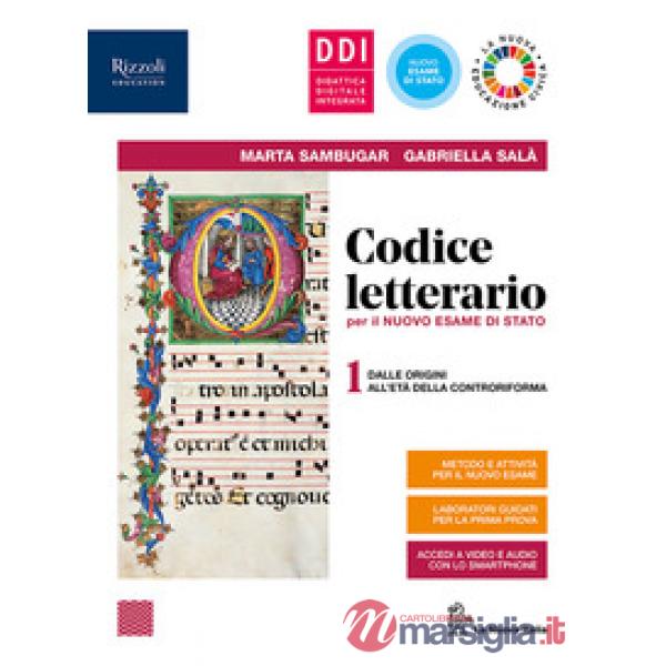 CODICE LETTERARIO 2020 VOL. 1 + LAB. + DIV. COMM. + LEGGERE LA PANDEMI