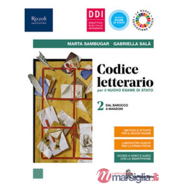 CODICE LETTERARIO 2020 LIBRO MISTO CON LIBRO DIGITALE