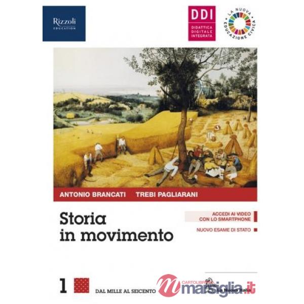 STORIA IN MOVIMENTO 1 VOL. + QUAD. + ED. CIV SET