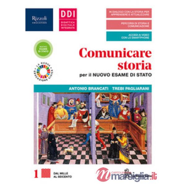 COMUN. STORIA PLUS 1 VOL + ED. CIV. UMAN. + FASC S