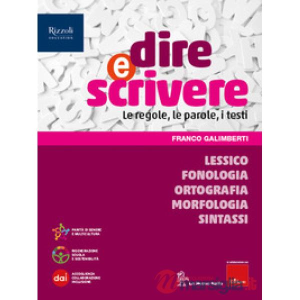 DIRE E SCRIVERE FOMSL + QUAD SET