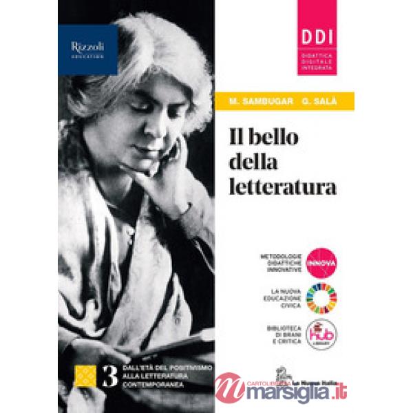 IL BELLO DELLA LETTERATURA 3 + LABORATORIO + HUB