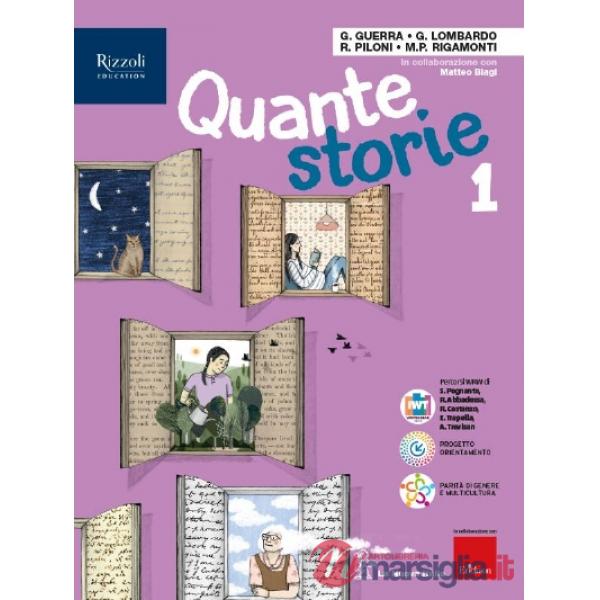 QUANTE STORIE LIBRO DIGITALE VOLUME 1 CON MITO ED EPICA
