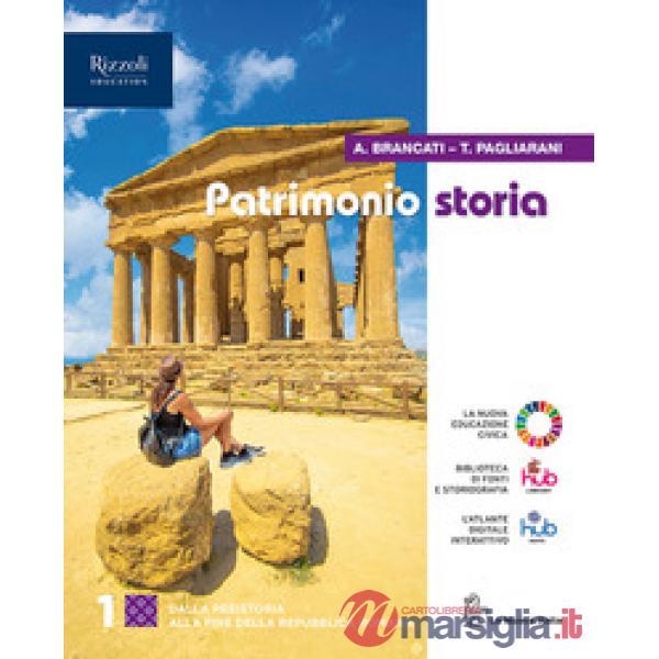 PATRIMONIO STORIA 1 VOL + ED CIV SET