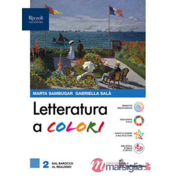 LETTERATURA A COLORI VOL. 2 + CONTENUTI DI BASE