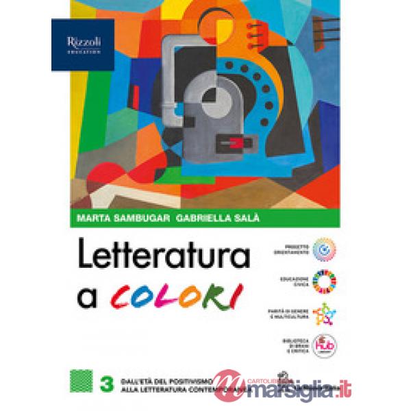 LETTERATURA A COLORI VOL. 3 + CONTENUTI DI BASE