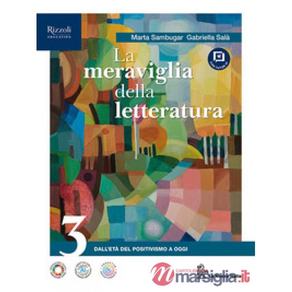 LA MERAVIGLIA DELLA LETTERATURA SET VOL 3 + DSA 3 + QUAD 5 ANNO