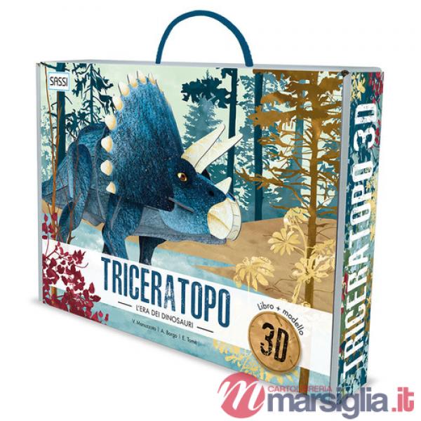 Triceratopo 3D. L'era dei dinosauri. Ediz. a colori. Con Gioco