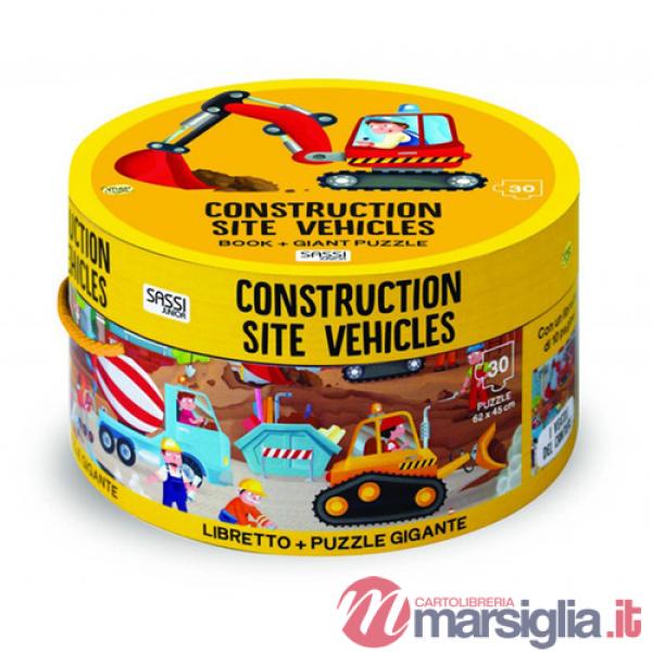 Construction site vehicles. Ediz. a colori. Con puzzle