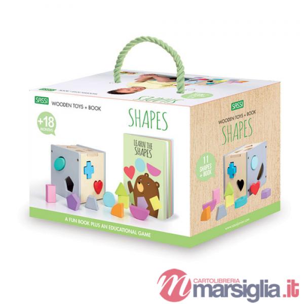Shapes. Wooden toys. Ediz. a colori. Con gadget