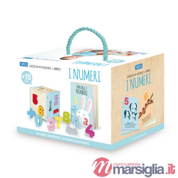 Numeri. Giochi in legno. Ediz. a colori. Con gadget (I)