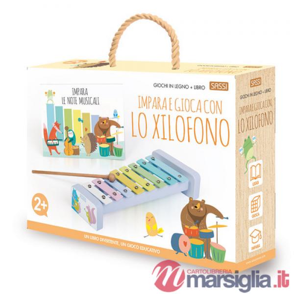 Impara e gioca con lo xilofono. Giochi di legno. Ediz. a colori. Con gadget