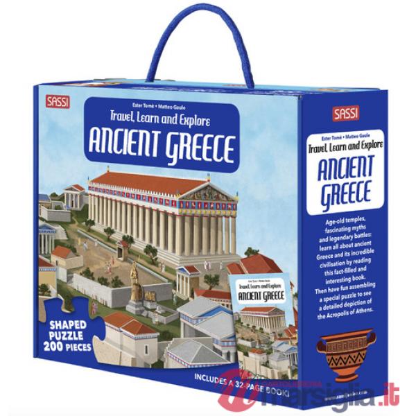 Travel, learn and explore. Ancient greece. Ediz. a colori. Con puzzle
