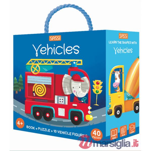 Vehicles. Q-box. Ediz. a colori. Con puzzle