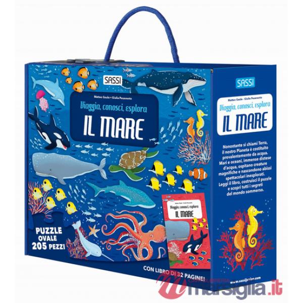 Mare. Viaggia, conosci, esplora. Ediz. illustrata. Con puzzle (Il)