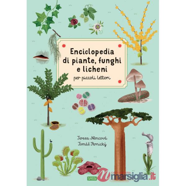 Enciclopedia di piante, funghi e licheni per piccoli lettori