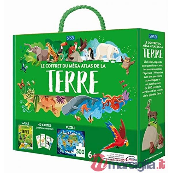 Coffret du mega atlas de la terre (Le)