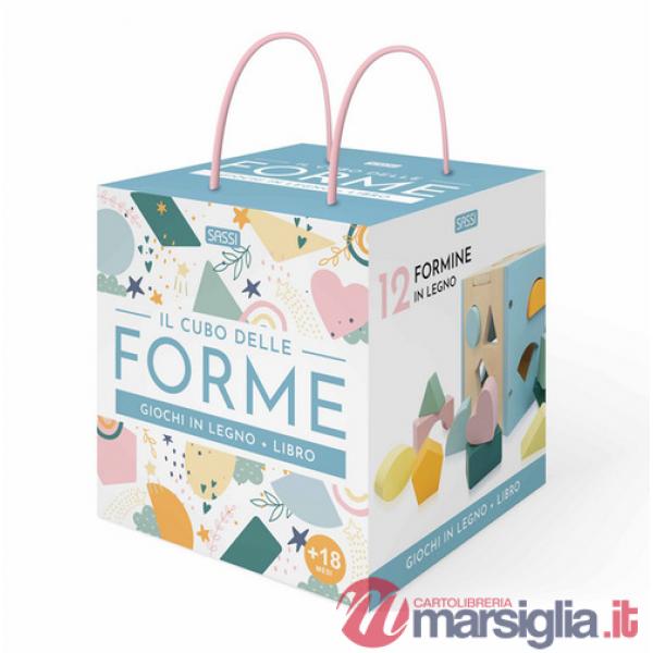 Cubo delle forme. Giochi in legno. Nuova ediz. Con giocattolo (Il)