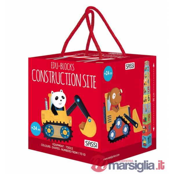 Construction site. Edu-blocks. Ediz. a colori. Con 10 cubotti