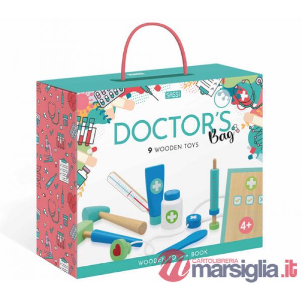 Doctor's bag. Wooden toys. Nuova ediz. Con 9 formine in legno