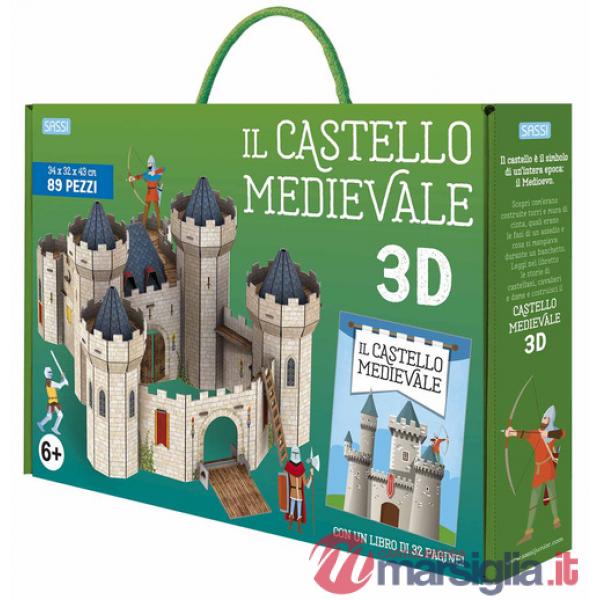 Castello medievale 3D. Nuova ediz. Con modellino (Il)