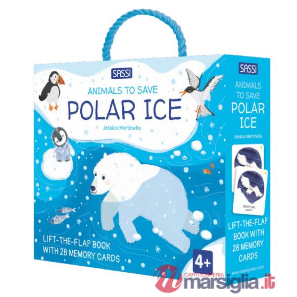 Polar ice. Animals to save. Ediz. a colori. Con 28 Memory cards