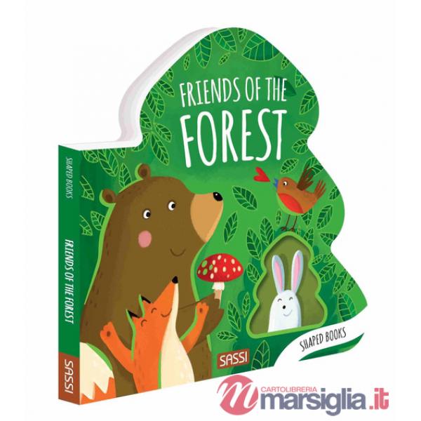 Friends of the forest. Shaped books. Ediz. a colori