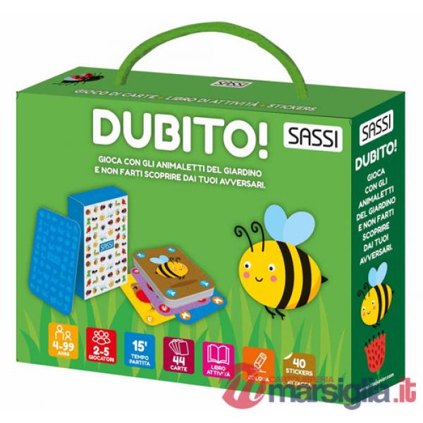 Dubito! Il giardino. Carte da gioco. Ediz. a colori. Con 44 Carte. Con 40 Adesivi