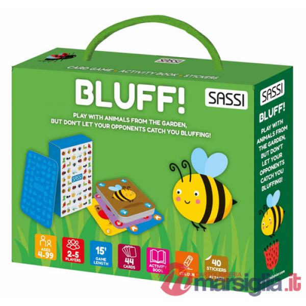 Bluff! The garden. Card Games. Ediz. a colori. Con 44 Carte. Con 40 Adesivi