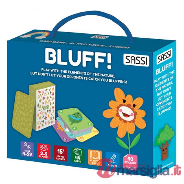 Bluff! Nature. Ediz. a colori. Con 44 Carte. Con 40 Adesivi