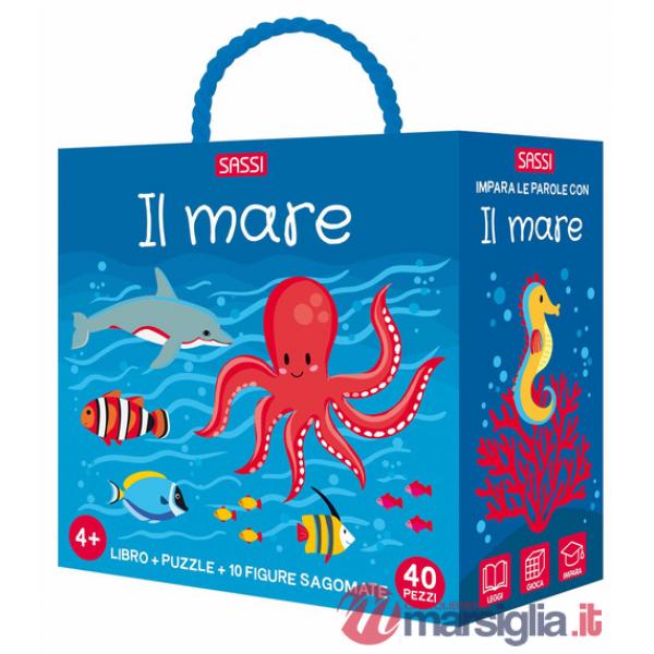Mare. Q-box. Ediz. a colori. Con 10 figure sagomate. Con puzzle (Il)
