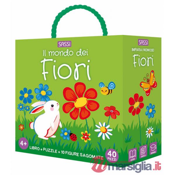 Mondo dei fiori. Q-box. Con 10 figure sagomate. Con puzzle (Il)