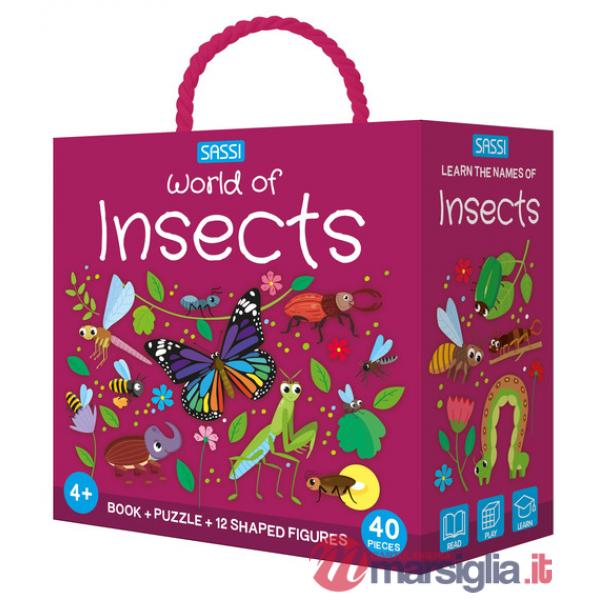 World of insects. Q-box. Ediz. a colori. Con puzzle