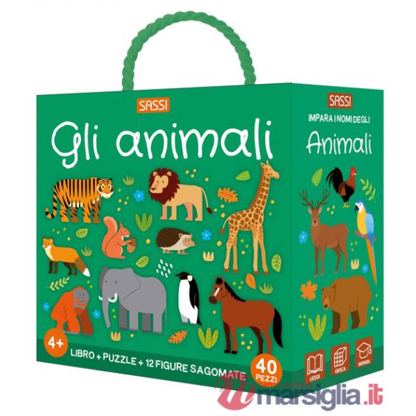 Animali. Q-box. Ediz. a colori. Con puzzle