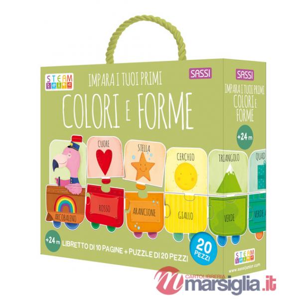 Impara i tuoi primi colori e forme. Ediz. a colori. Con puzzle