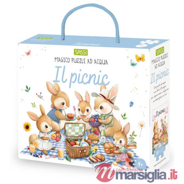 Picnic. Magico puzzle ad acqua. Ediz. a colori. Con puzzle (Il)