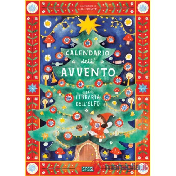 Calendario dell'Avvento. La libreria dell'elfo. Ediz. a colori