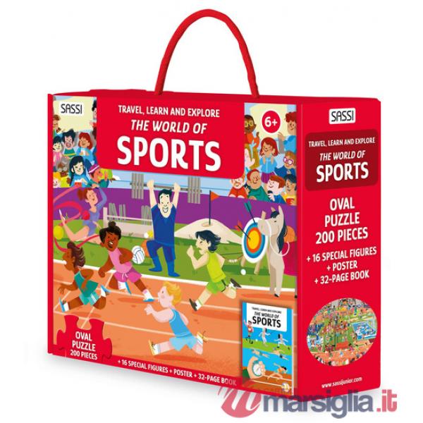 World of sports. Travel, learn and explore. Ediz. a colori. Con oval puzzle. Con 16 special figures. Con Poster (The)