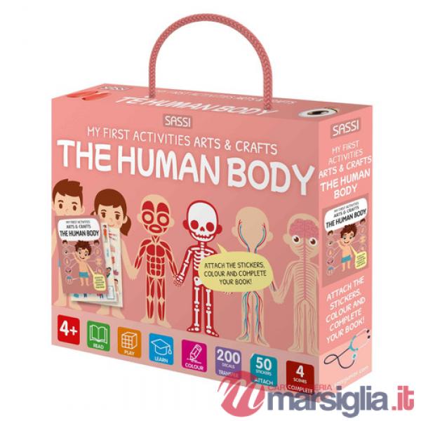 Human body. My first activities arts & crafts. Ediz. illustrata. Con 50 stickers. Con 200 traferibili