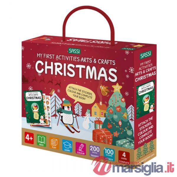 Christmas. My first activities arts & crafts. Ediz. a colori. Con 200 decals. Con 4 scenes. Con stickers