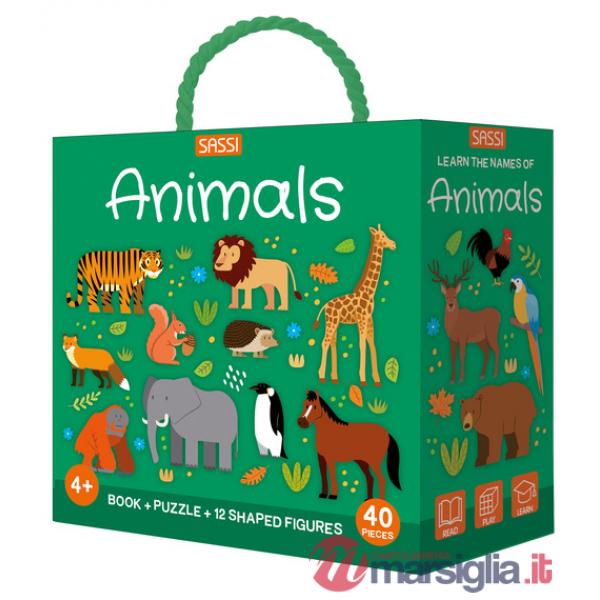 Animals. Q-box. Ediz. a colori. Con puzzle