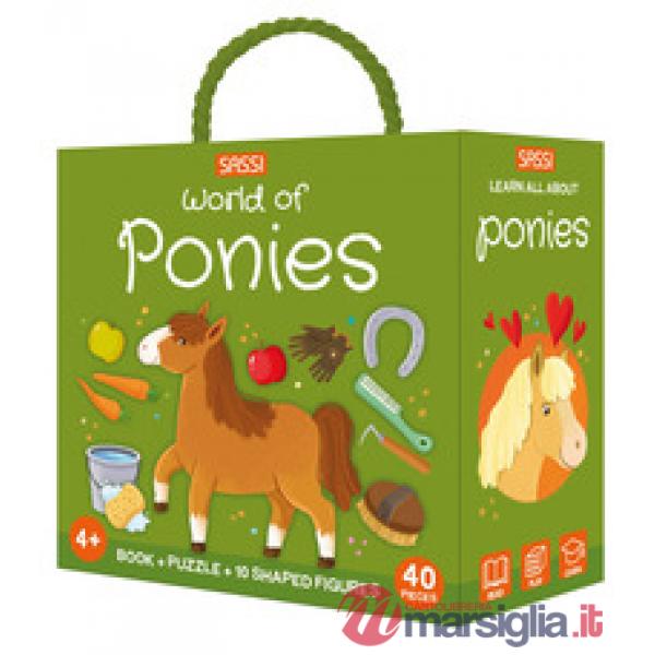 World of ponies. Q-box. Ediz. a colori. Con Gioco