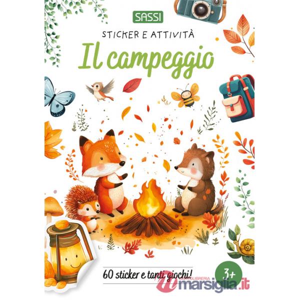 Campeggio. Sticker e attività. Ediz. a colori (Il)