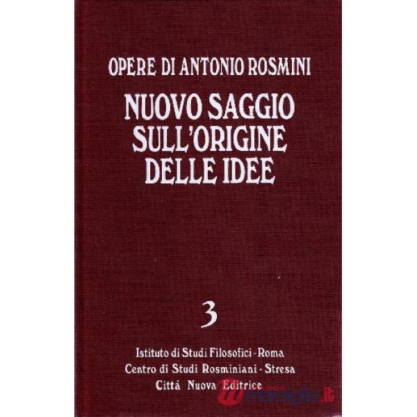 Nuovo saggio sull'origine delle idee. Ideologia e logica. Vol. 3